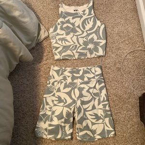 Madewell 2-piece biker shirt set